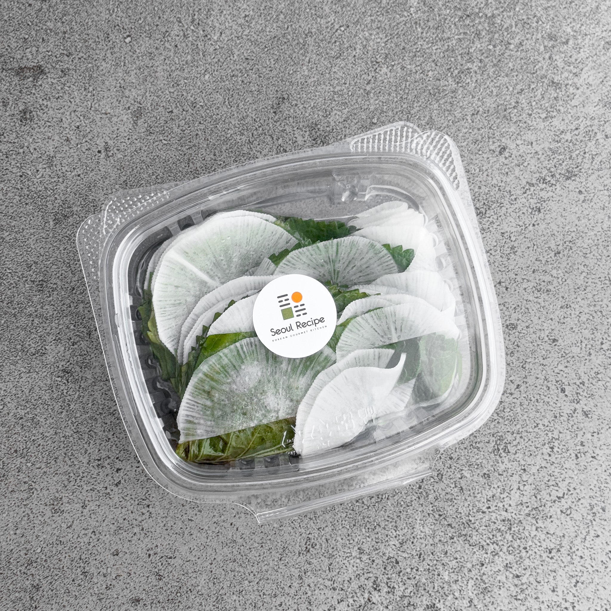 [Seoul Recipe] Pickled Sesame Leaves & Radish 깻잎 무쌈 (200g)
