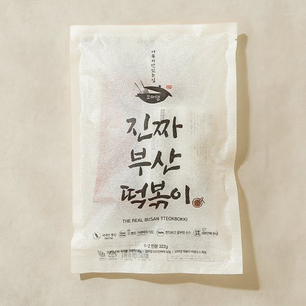 BIGGER Real Busan Tteokbokki (Frozen) 오마뎅 진짜 부산 떡볶이 (냉동) (322g)