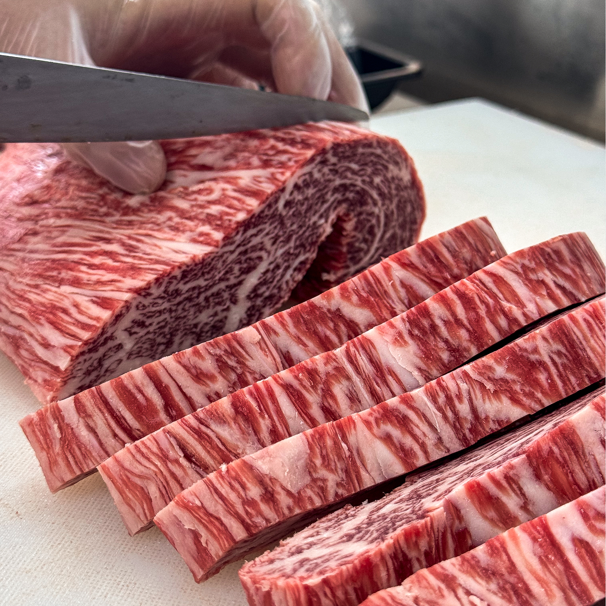[Seoul Recipe] 1++ Korean Beef Rib Eye Cap (Frozen) 한우 새우살 (냉동) (150g)