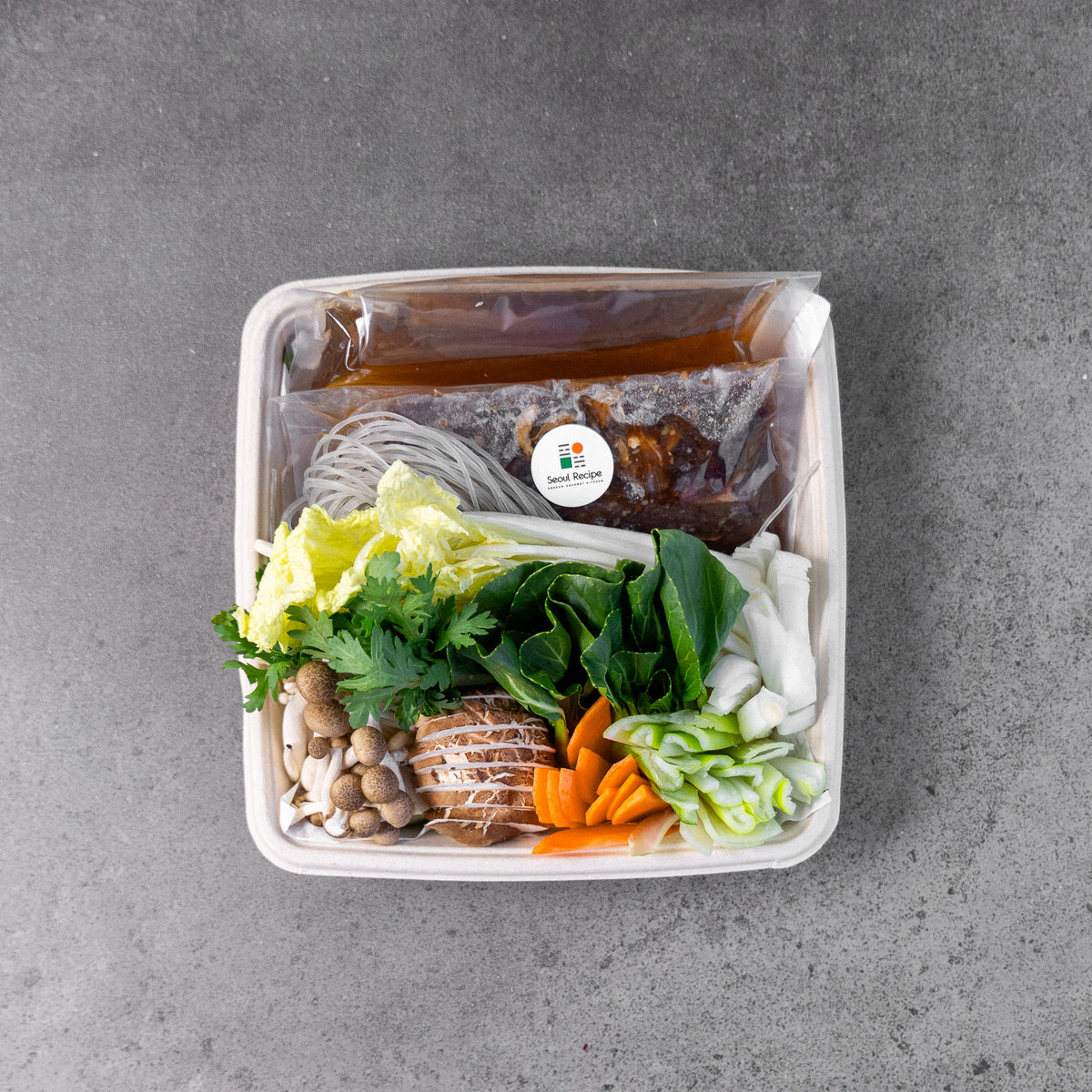 [Seoul Recipe] Bulgogi Beef Stew Meal Kit (2 ppl) 불고기 전골 밀키트 (2인분)