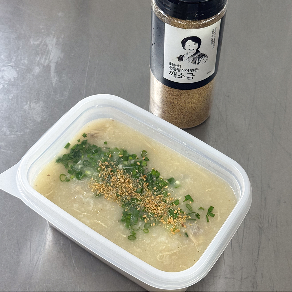 [Flash Menu] Nourishing Chicken Congee (Frozen) 영양 닭죽 (냉동) (1-2ppl)