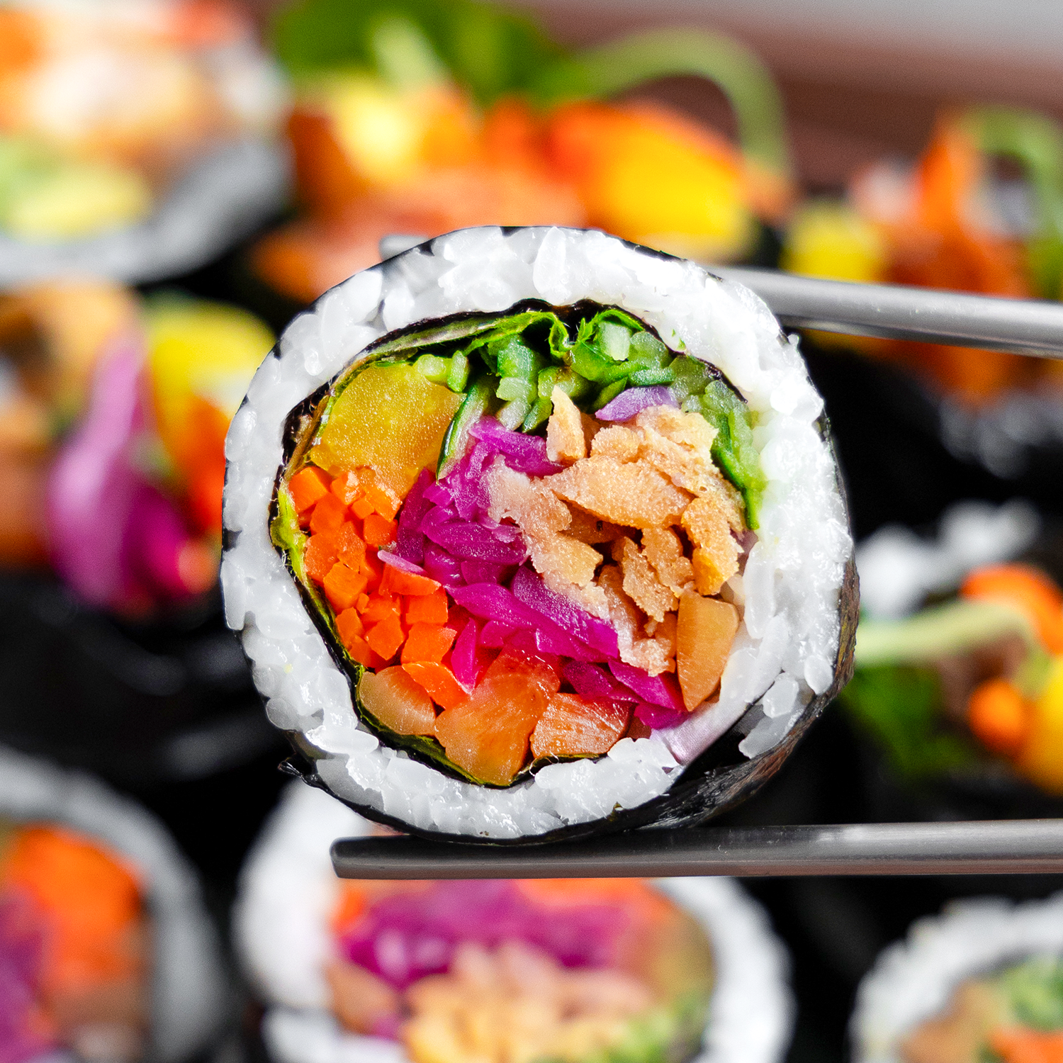 [Seoul Recipe] Assorted Gimbap Set (6 rolls) 모듬김밥 세트 (6줄)