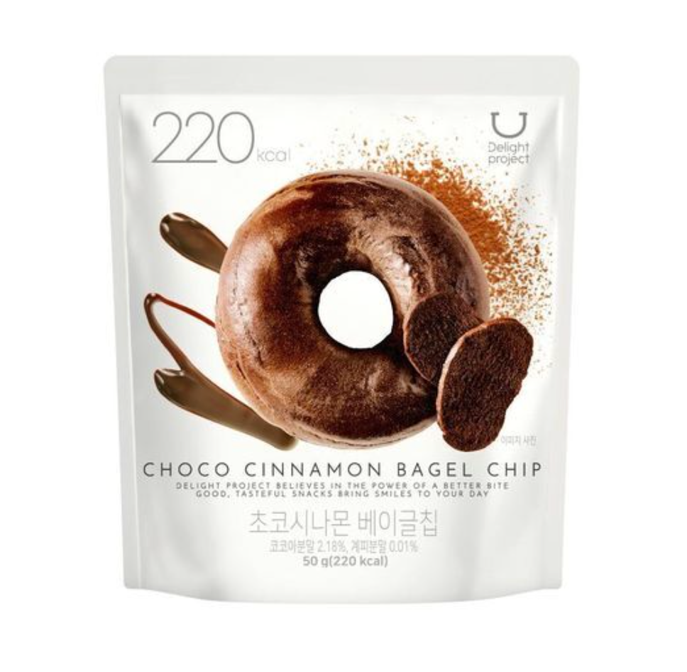 [Delight Project] Choco Cinnamon Bagel Chip 초코시나몬 베이글칩