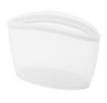 Load image into Gallery viewer, [Firgi] Triple Sealed Silicone Zipper Bag 3중 밀폐 실리콘 지퍼백 (500ml / White)
