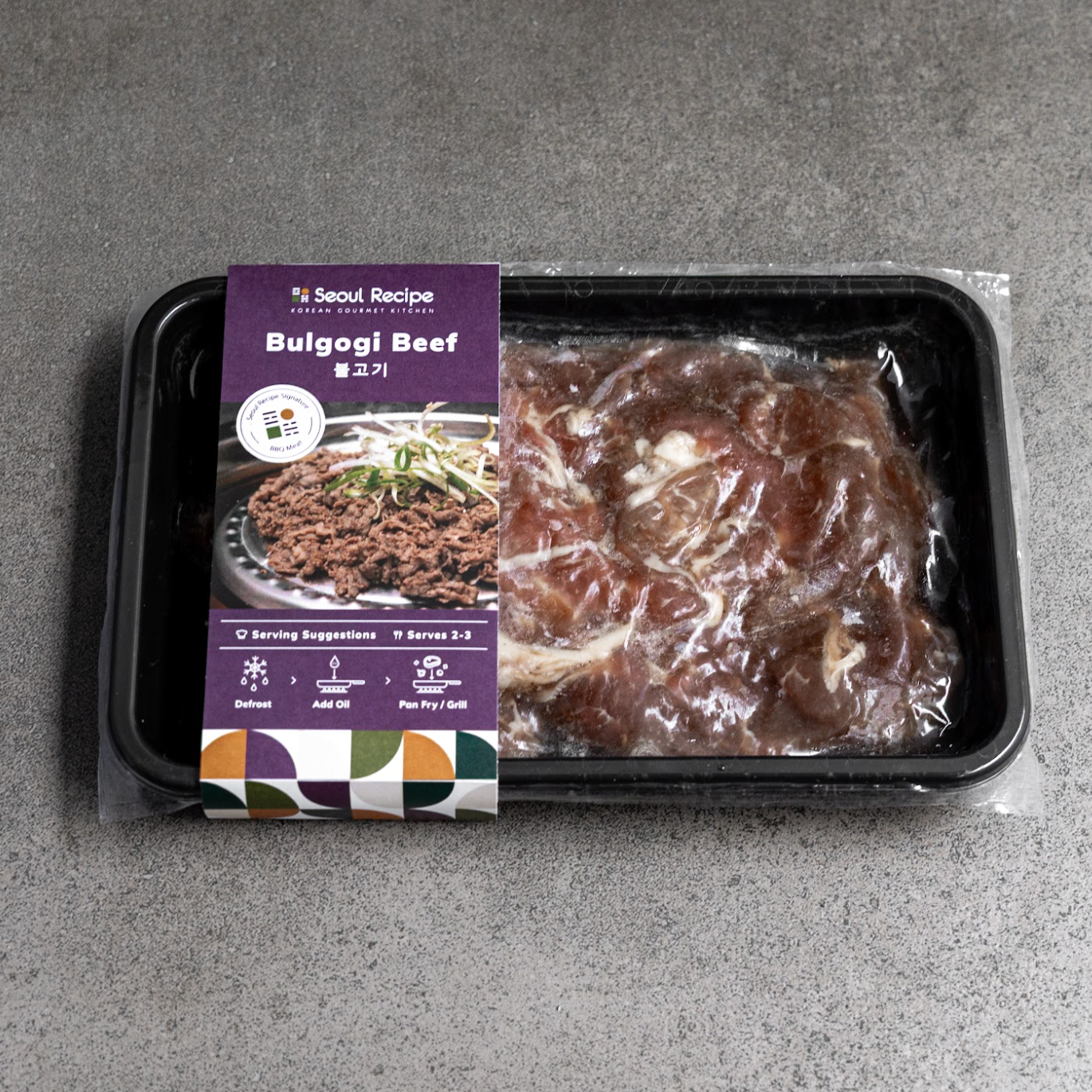 [Seoul Recipe] Bulgogi Beef (Frozen) 불고기 (냉동) (250g)