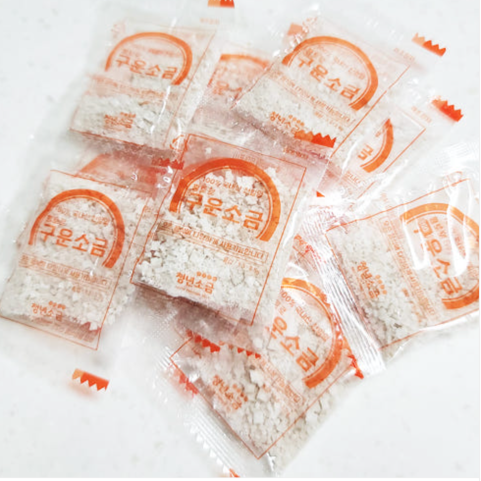 100% Pure Roasted Sea Salt 100% 구운 소금 (3.5g * 20)