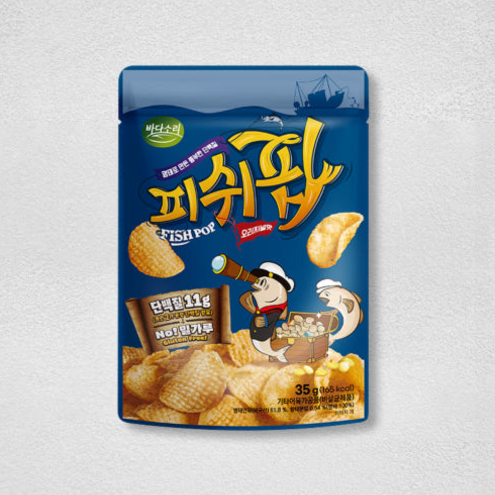 Gluten-free Fish Pop Original 피쉬팝 오리지널맛 (40g)