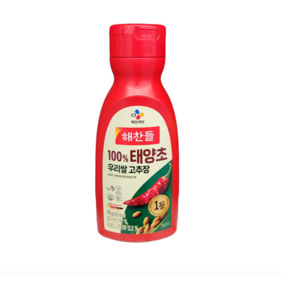 [CJ] Taeyangcho Gold Gochujang Made with Korean Rice 우리쌀로만든태양초골드고추장 (290g)