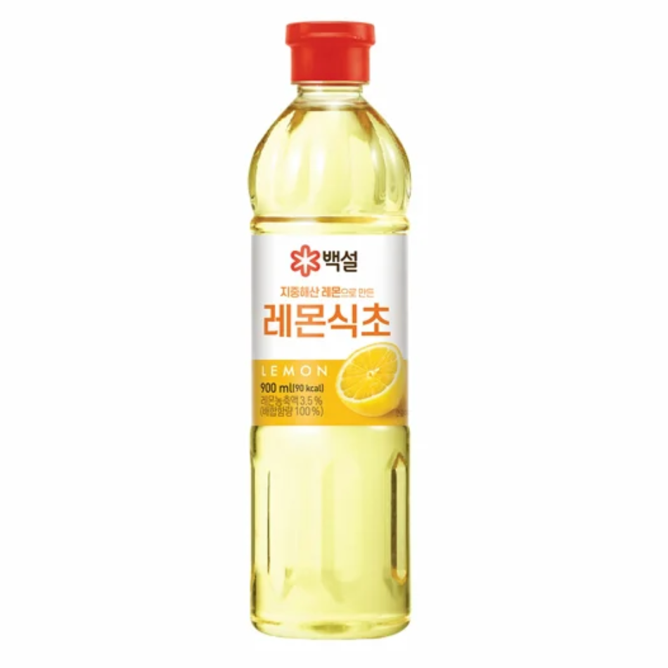 [Baekseol] Lemon Vinegar 백설 레몬 식초 (900ml)