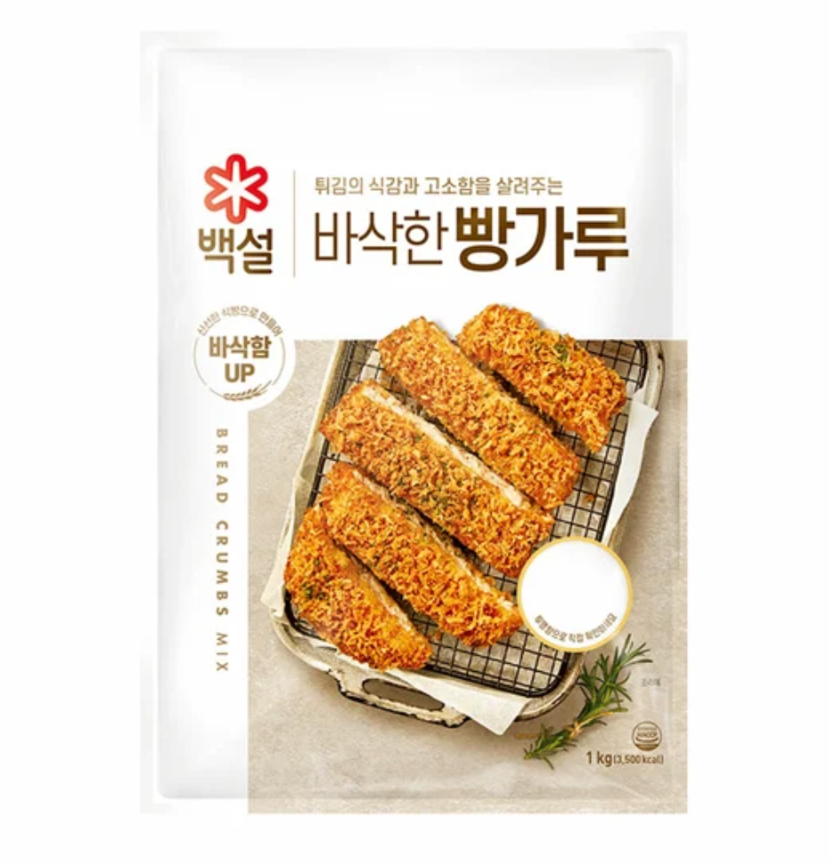 [Baekseol] Breadcrumbs 백설 빵가루 (1kg)