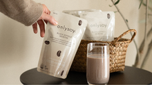 Load image into Gallery viewer, [Onlysoy] Richer Seoritae Black Bean Milk [온리소이] 더 진한 서리태 콩물 두유 (190mlx20packs)
