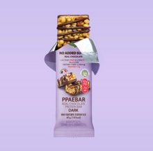 Load image into Gallery viewer, PPAEBAR Real Chocolate Protein Bar (Dark) 빼바 리얼초콜릿 프로틴바 (다크) (40g)
