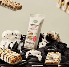Load image into Gallery viewer, PPAEBAR Real Chocolate Protein Bar (Cookie &amp; Cream) 빼바 리얼초콜릿 프로틴바 (쿠키앤크림) (40g)
