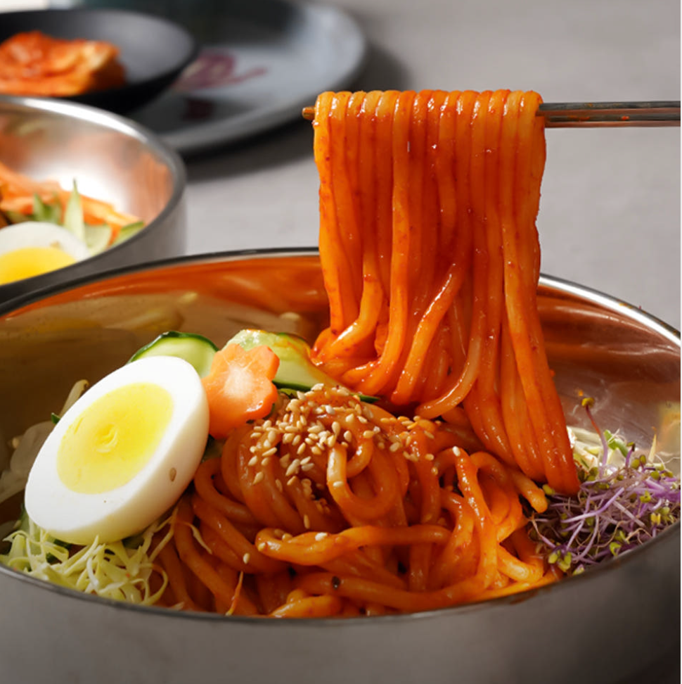 [Nadri] Soy Sauce & Spicy Cold Chewy Noodle (Frozen, 2 ppl) 나드리 간쫄면
