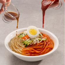 Load image into Gallery viewer, [Nadri] Soy Sauce &amp; Spicy Cold Chewy Noodle (Frozen, 2 ppl) 나드리 간쫄면
