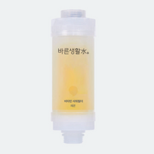 Load image into Gallery viewer, [Bareunsoo] Rust Removal Filter + Vitamin Shower Filter 바른생활수 녹물제거 &amp; 비타민 샤워필터
