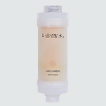 Load image into Gallery viewer, [Bareunsoo] Rust Removal Filter + Vitamin Shower Filter 바른생활수 녹물제거 &amp; 비타민 샤워필터
