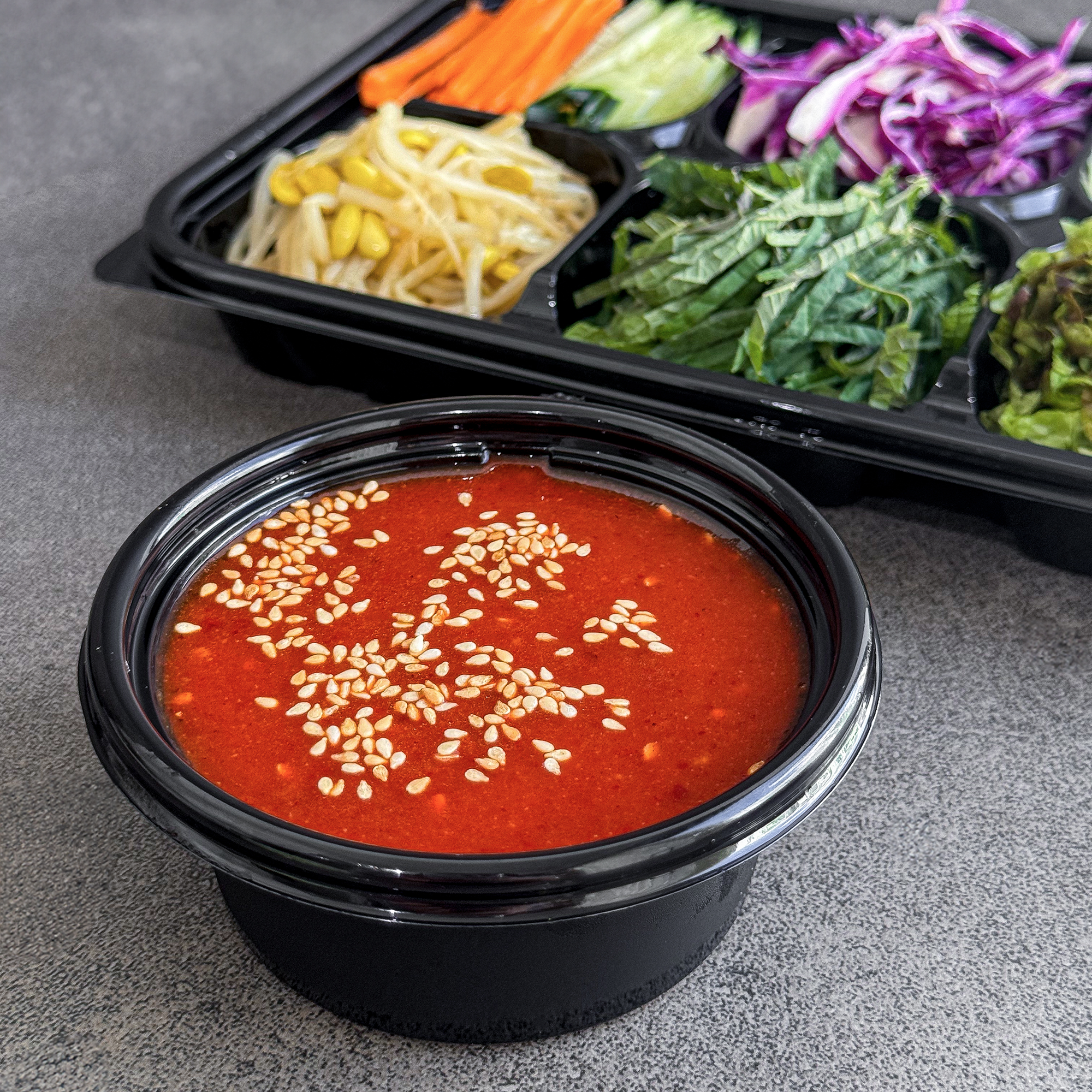 [Seoul Recipe] Spicy Cold Noodles Meal Kit 매콤달콤 쫄면 밀키트 (2ppl)