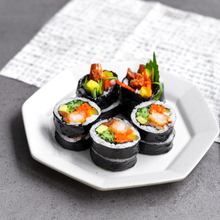Load image into Gallery viewer, [Seoul Recipe] Tempura Gimbap (2 rolls) 통새우 튀김 김밥 (2줄)
