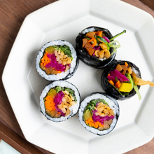 Load image into Gallery viewer, [Seoul Recipe] Tofu Burdock Gimbap (2 rolls) 유부 우엉 김밥 (2줄)
