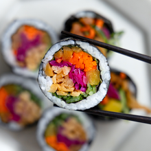 Load image into Gallery viewer, [Seoul Recipe] Tofu Burdock Gimbap (2 rolls) 유부 우엉 김밥 (2줄)
