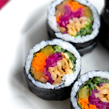 Load image into Gallery viewer, [Seoul Recipe] Tofu Burdock Gimbap (2 rolls) 유부 우엉 김밥 (2줄)

