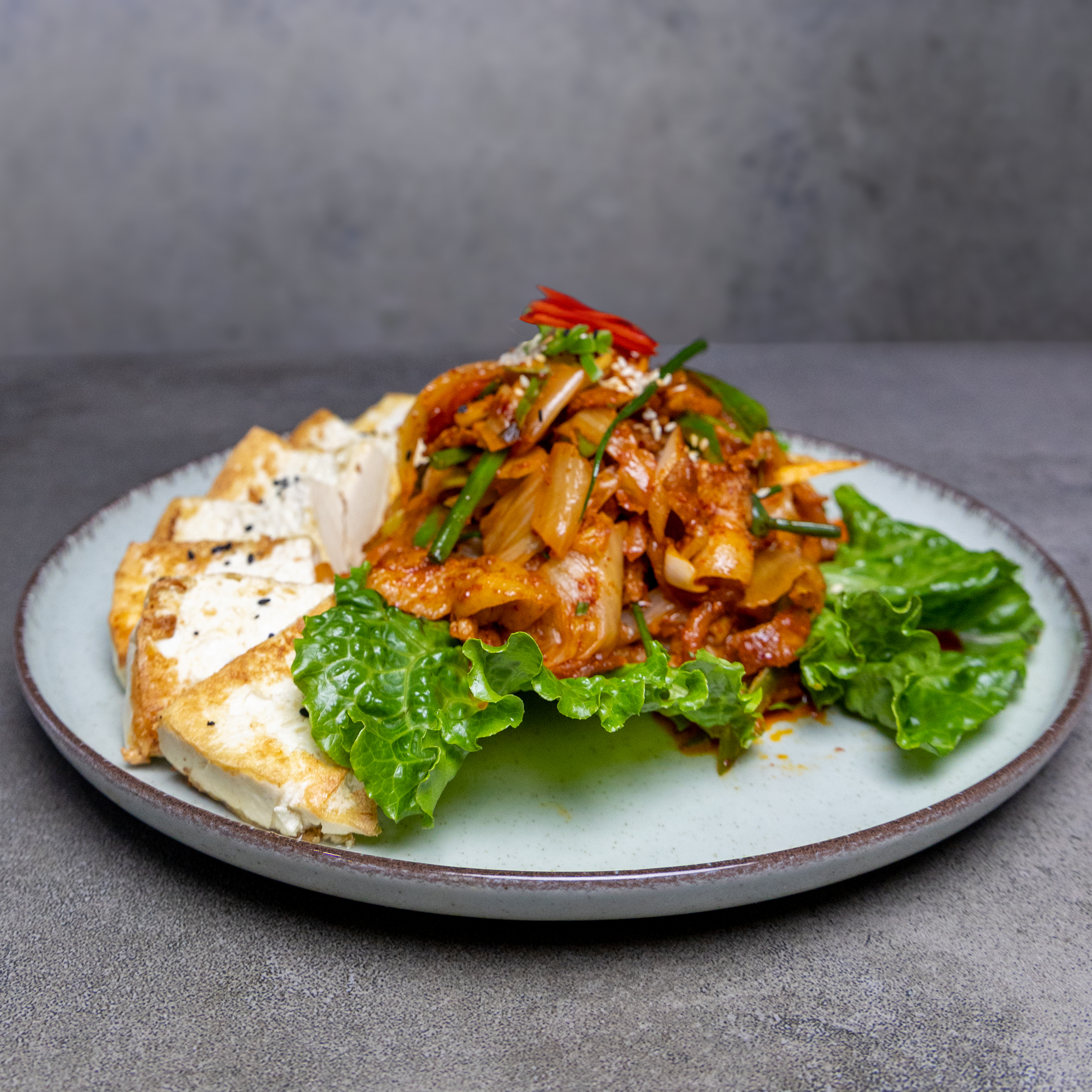 [Seoul Recipe] Tofu With Stir Fry Kimchi Pork 두부 김치