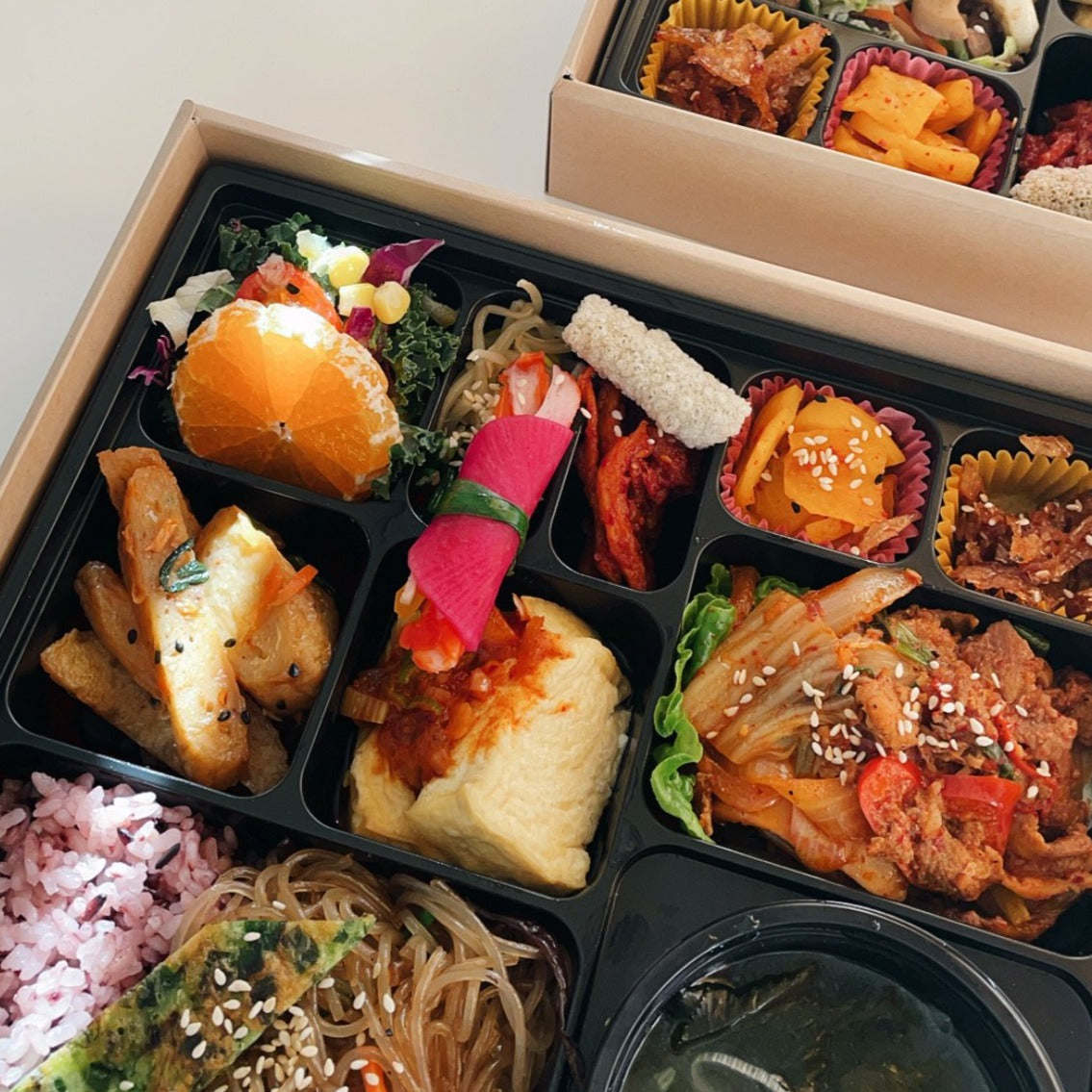 [Seoul Recipe] Premium Lunchbox  프리미엄 도시락 (2 Boxes)