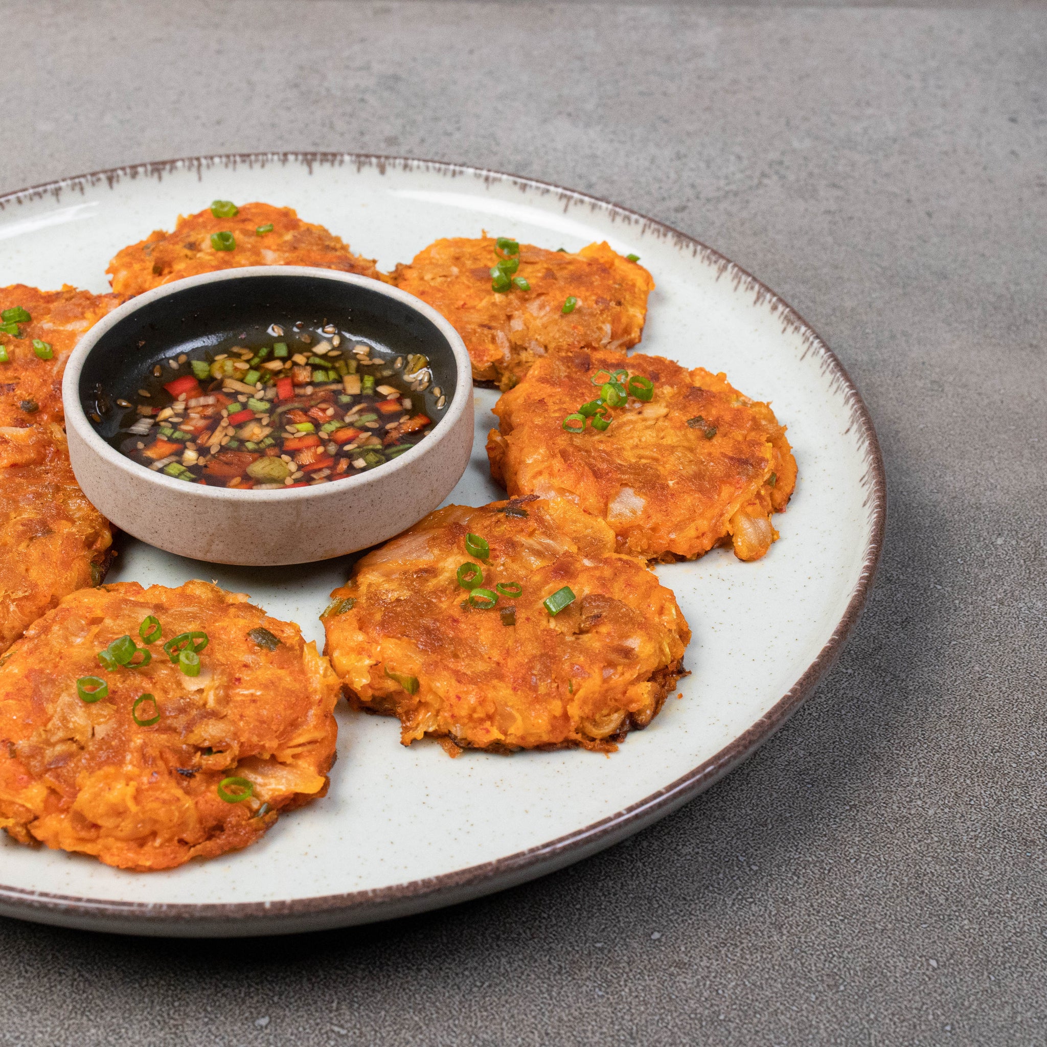 [Seoul Recipe] Kimchi Pancake 김치전 (8pcs)