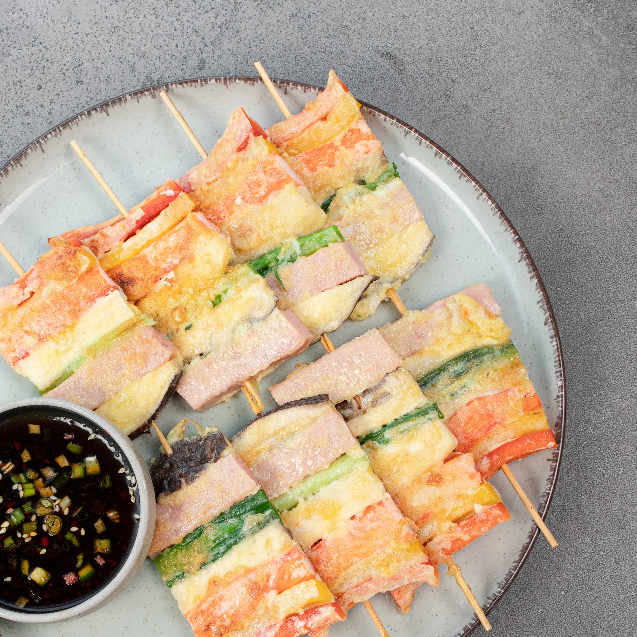 [Seoul Recipe] Assorted Skewers 꼬치전 (8pcs)