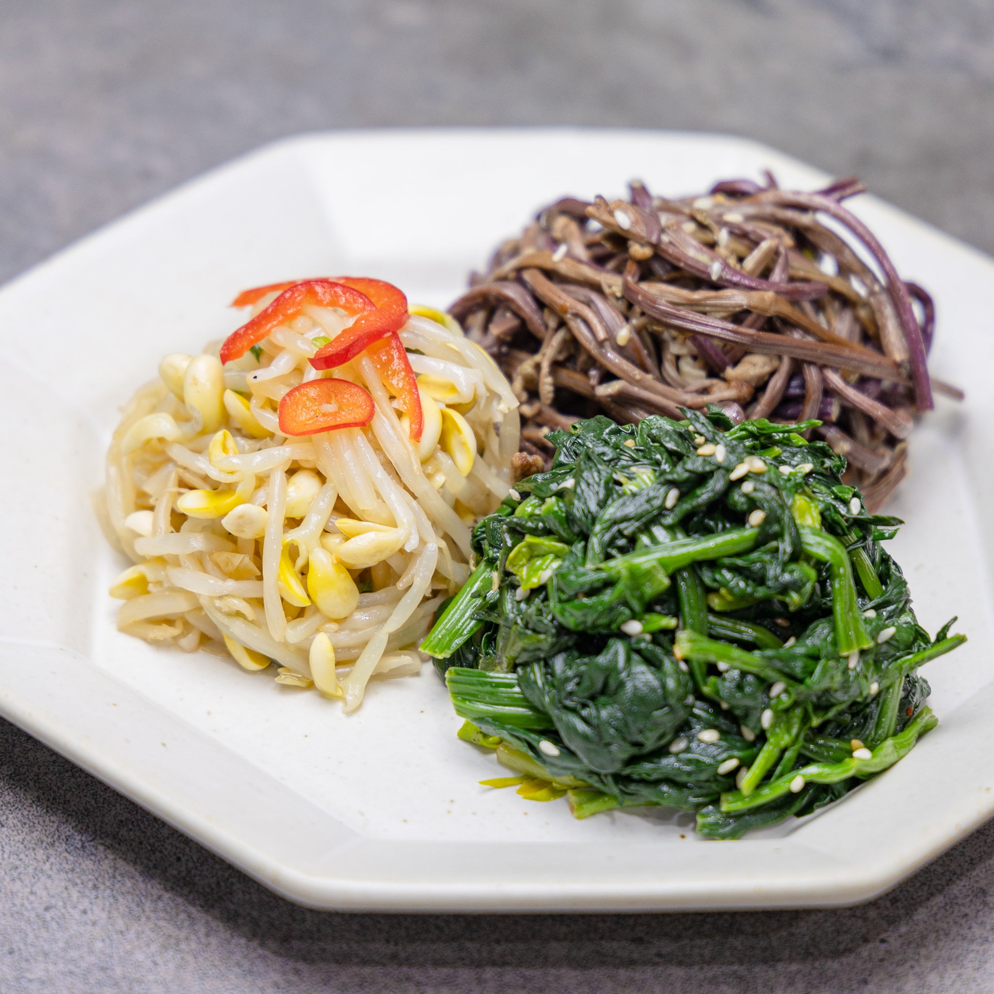 [Seoul Recipe] Veggie Trio Set 나물 트리오 세트 (400g)