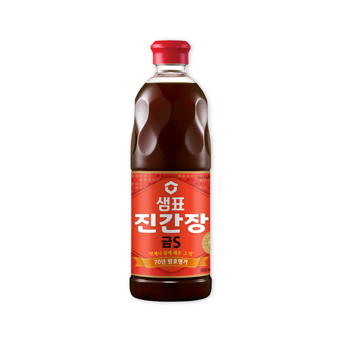 Jin Gold S Soy Sauce 진간장 금S(860ml)
