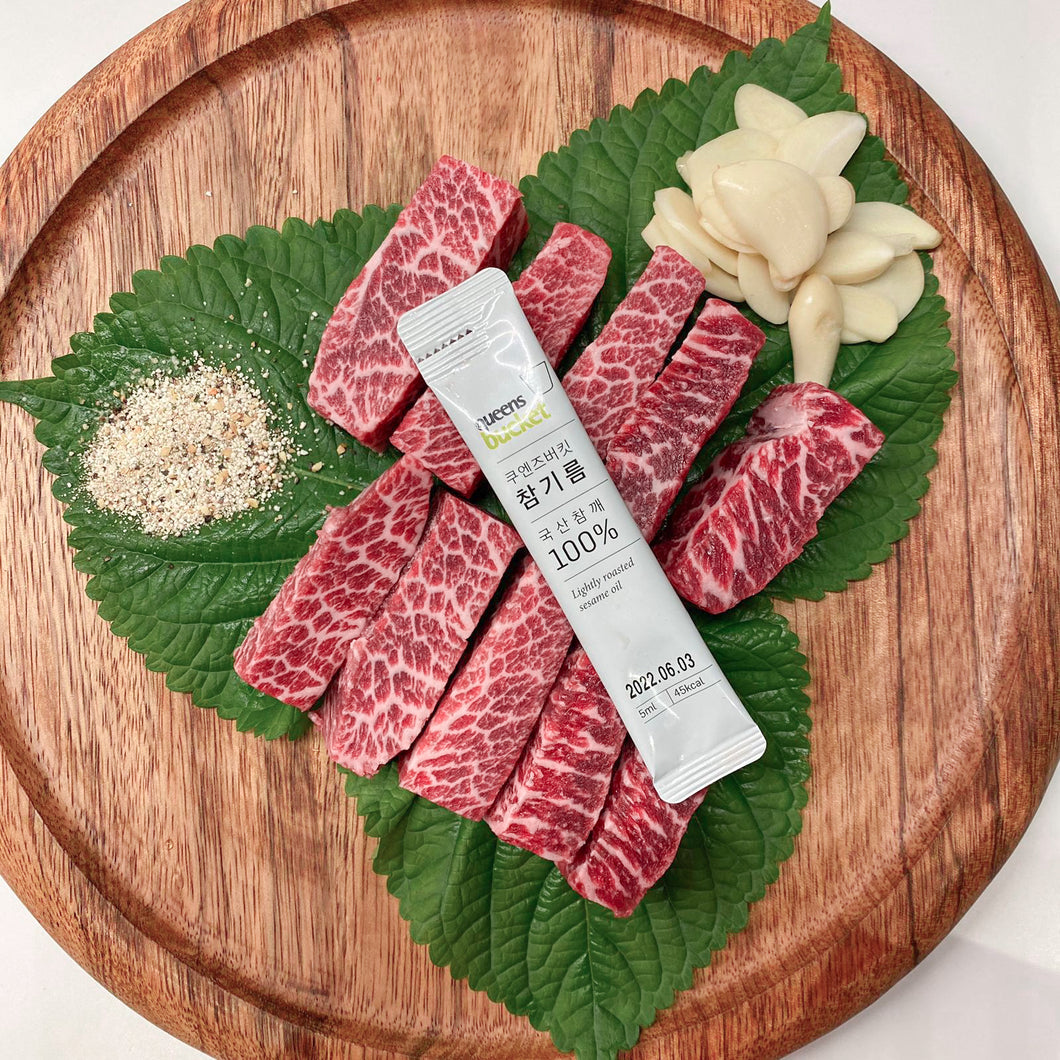 [Seoul Recipe] Premium Wagyu Oyster Blade Steak (Frozen) 프리미엄 와규 부채살 스테이크 (냉동) (200g)