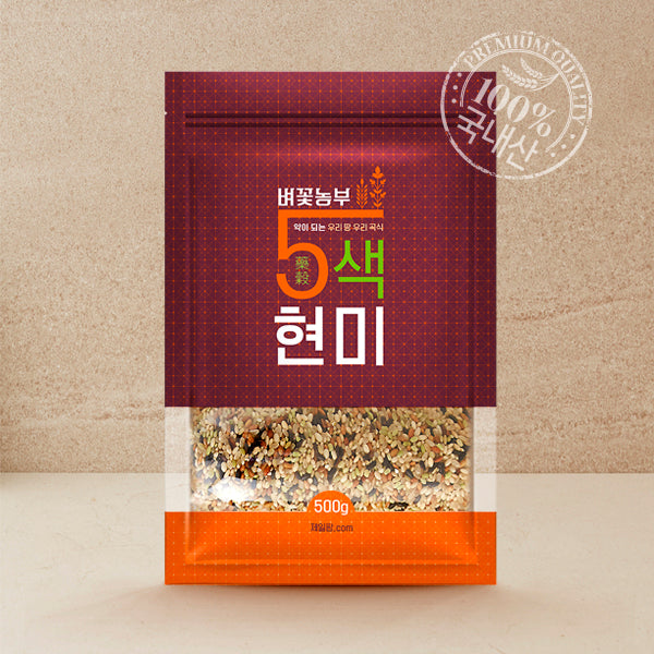 5 Kinds of Brown Rice 오색현미 (500g)
