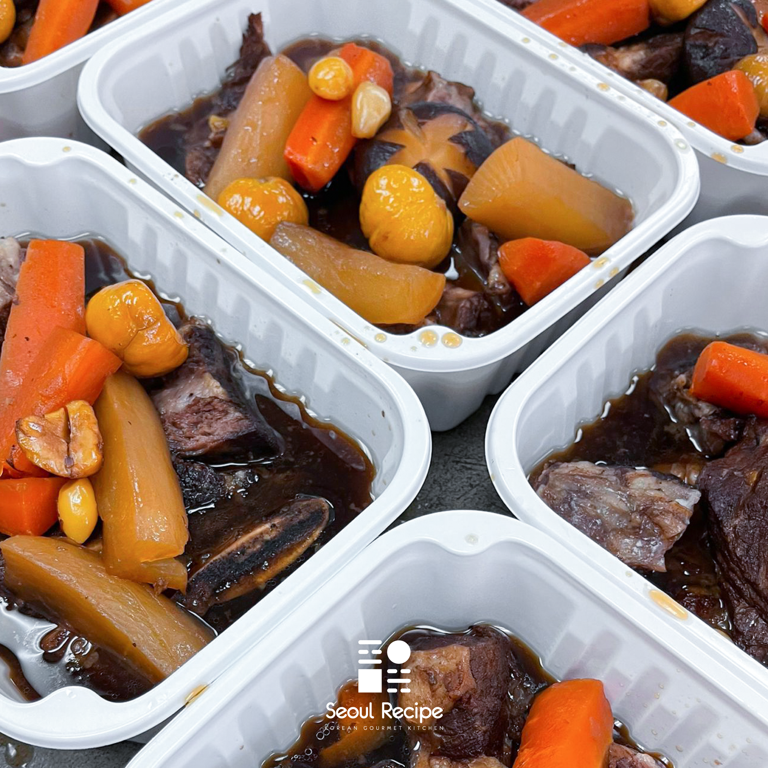 [Seoul Recipe] Braised Beef (Short Ribs - Galbi Jjim) 갈비찜