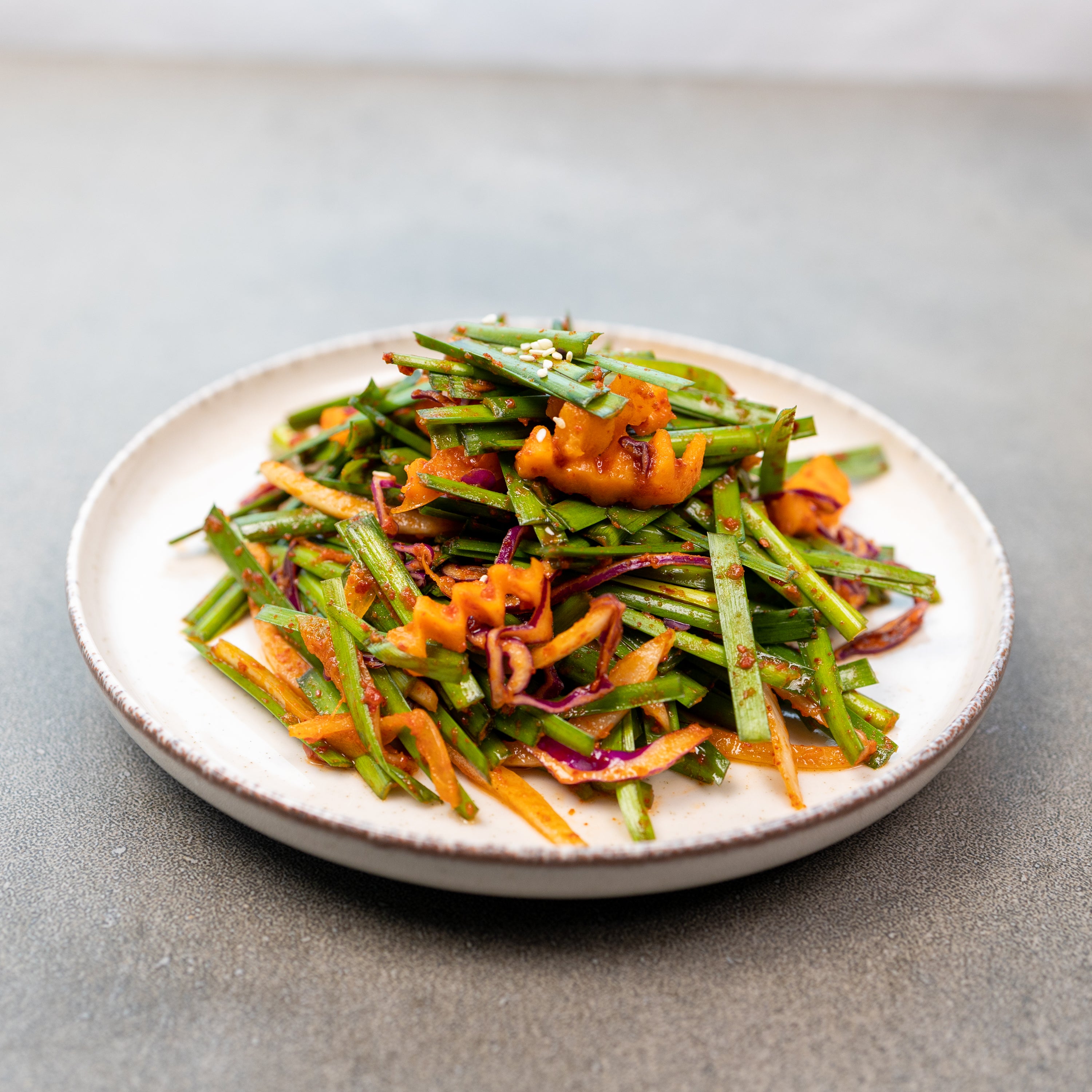 [Seoul Recipe] Korean Spicy Chive Salad 매콤 부추 샐러드 (300g)