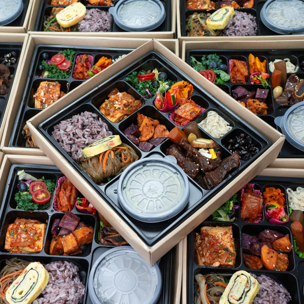[Seoul Recipe] Premium Lunchbox  프리미엄 도시락 (2 Boxes)