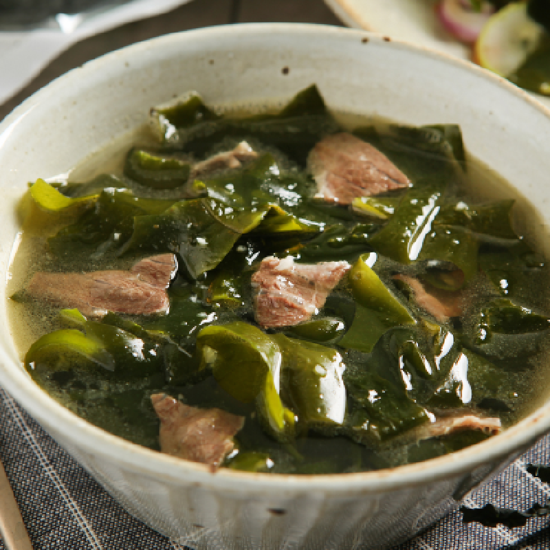 [Seoul Recipe] Galbi Beef Seaweed Soup 갈비살 미역국 (1-2 ppl)