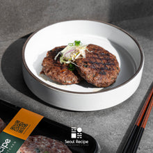 Load image into Gallery viewer, [Seoul Recipe] Galbi Tteokgalbi Meat Patty (Only Beef, No Mixed Pork) (Frozen) 순수 미니  갈비 떡갈비 (냉동) (2 pcs / 300g)
