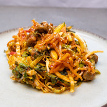 Load image into Gallery viewer, Spicy Whelk Salad With Sweet Spicy Dressing &amp; Dried Squid 골뱅이 진미채 무침

