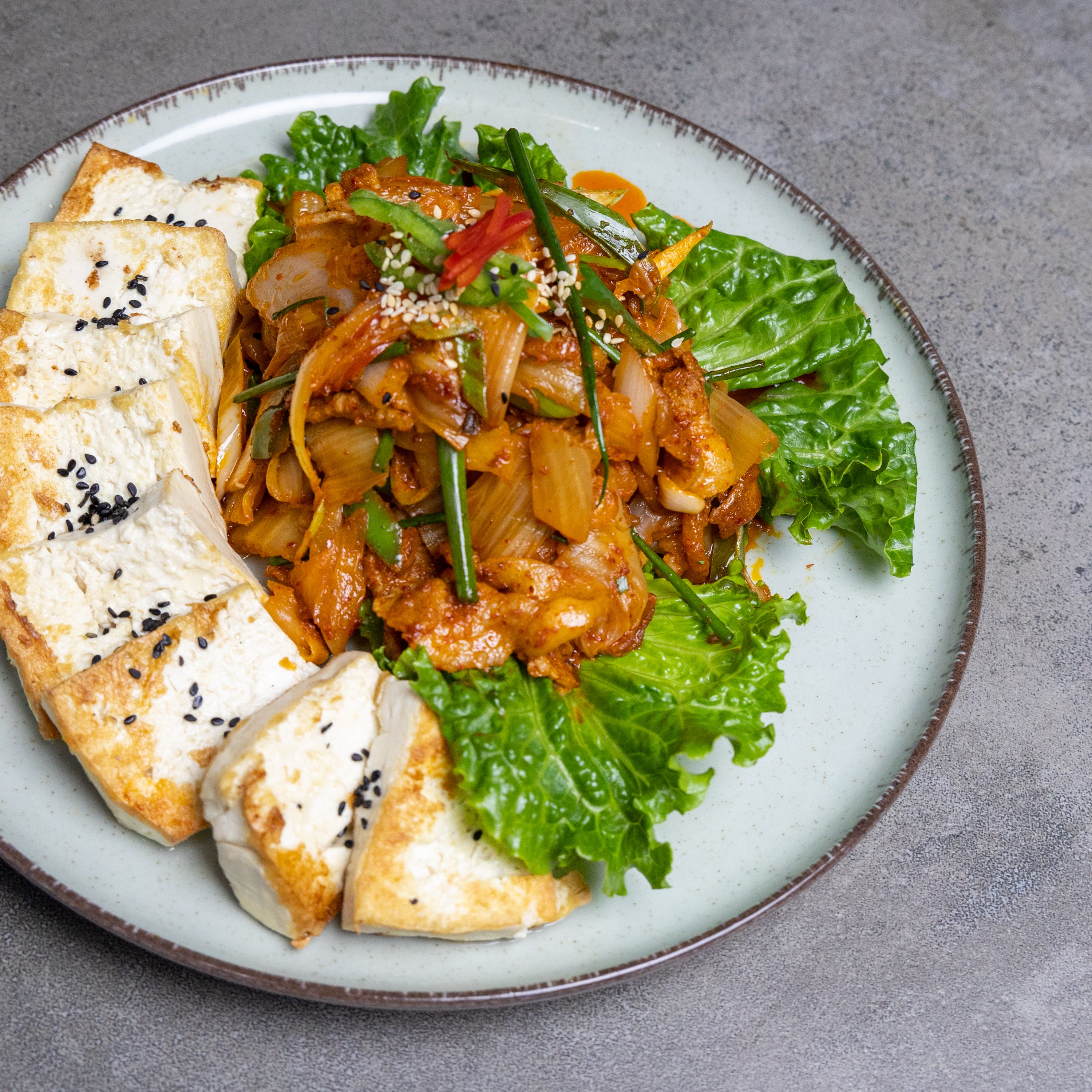 [Seoul Recipe] Tofu With Stir Fry Kimchi Pork 두부 김치
