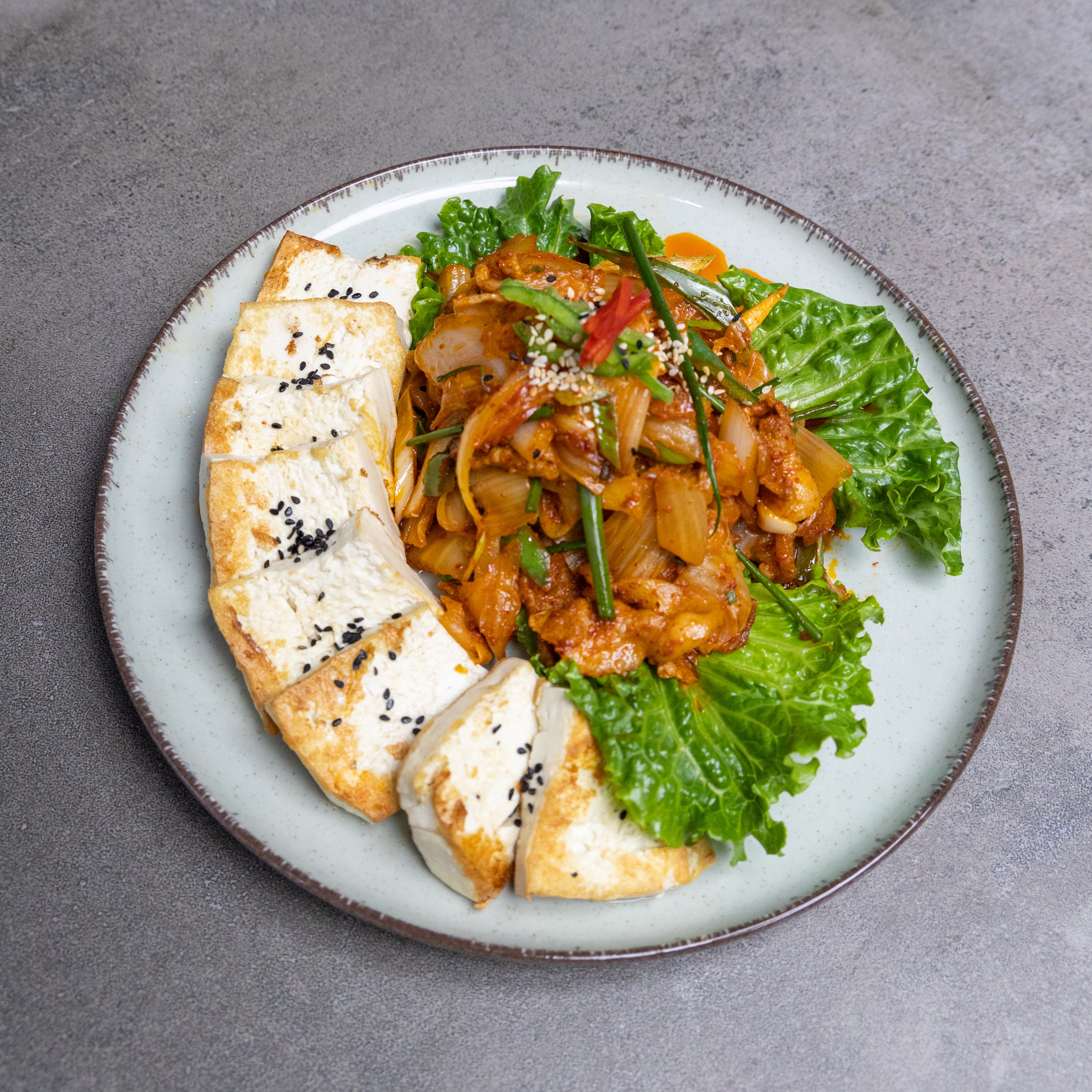 [Seoul Recipe] Tofu With Stir Fry Kimchi Pork 두부 김치