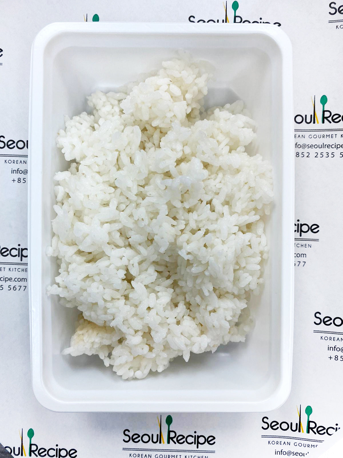 [Seoul Recipe] Steamed White Rice (2 portions) 흰밥 (2인분)