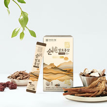 Load image into Gallery viewer, Soon Fermented Red Ginseng Premium 10 (10g x 10ea: 100g) 순 발효홍삼 프리미엄 10(온가족용)
