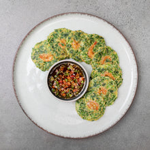 Load image into Gallery viewer, [Seoul Recipe] Dried Shrimp Chive Pancake  건새우 부추전 (10pcs / 20pcs)
