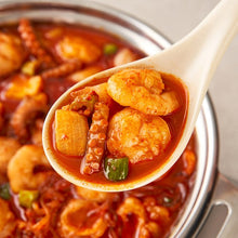 Load image into Gallery viewer, Spicy Stew With Octopus, Shrimp, And Korean Beef Intestine (Frozen) 부산 명물 조방 낙지 낙곱새 (2ppl, 한우대창) (740g)
