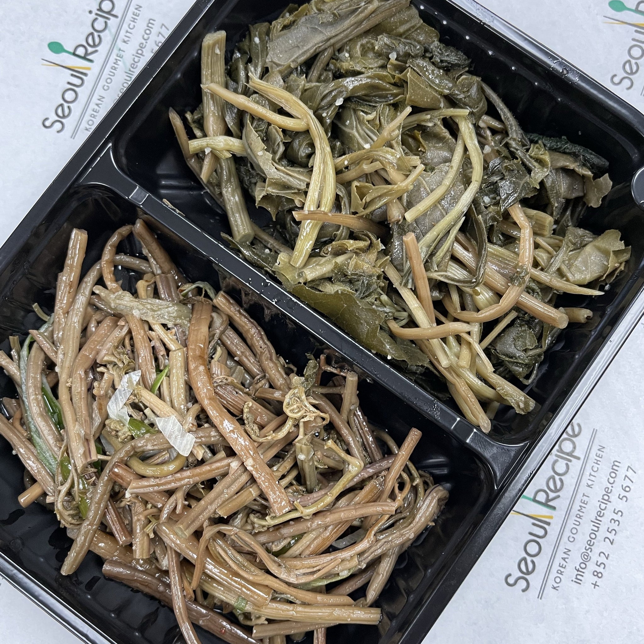 [Seoul Recipe] Korean Fennel & Mountain Vegetable Set [서울레서피] 고사리 취나물 세트 (200g)