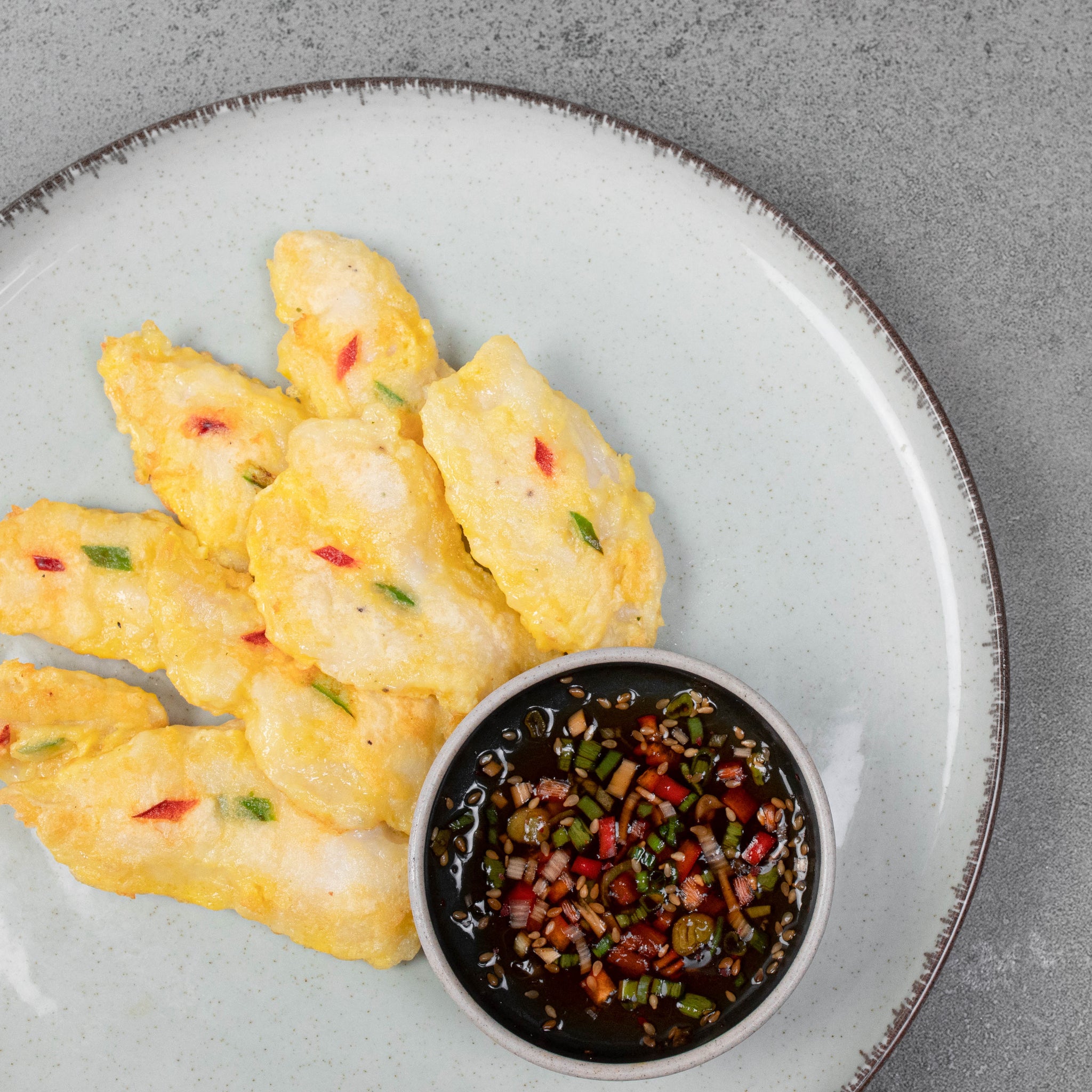 [Seoul Recipe] Pollack Fish Pancake 동태전 (8pcs)