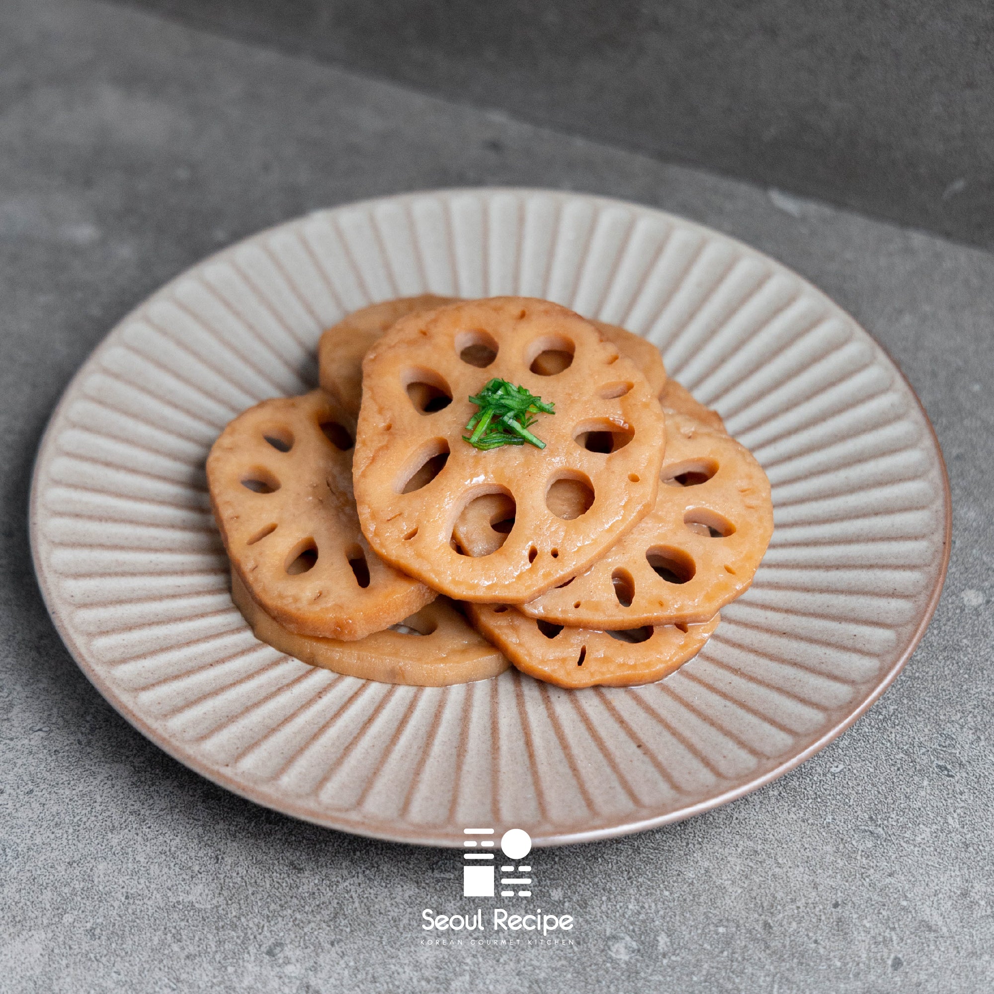 [Seoul Recipe] Lotus Roots 연근 조림 (150g)