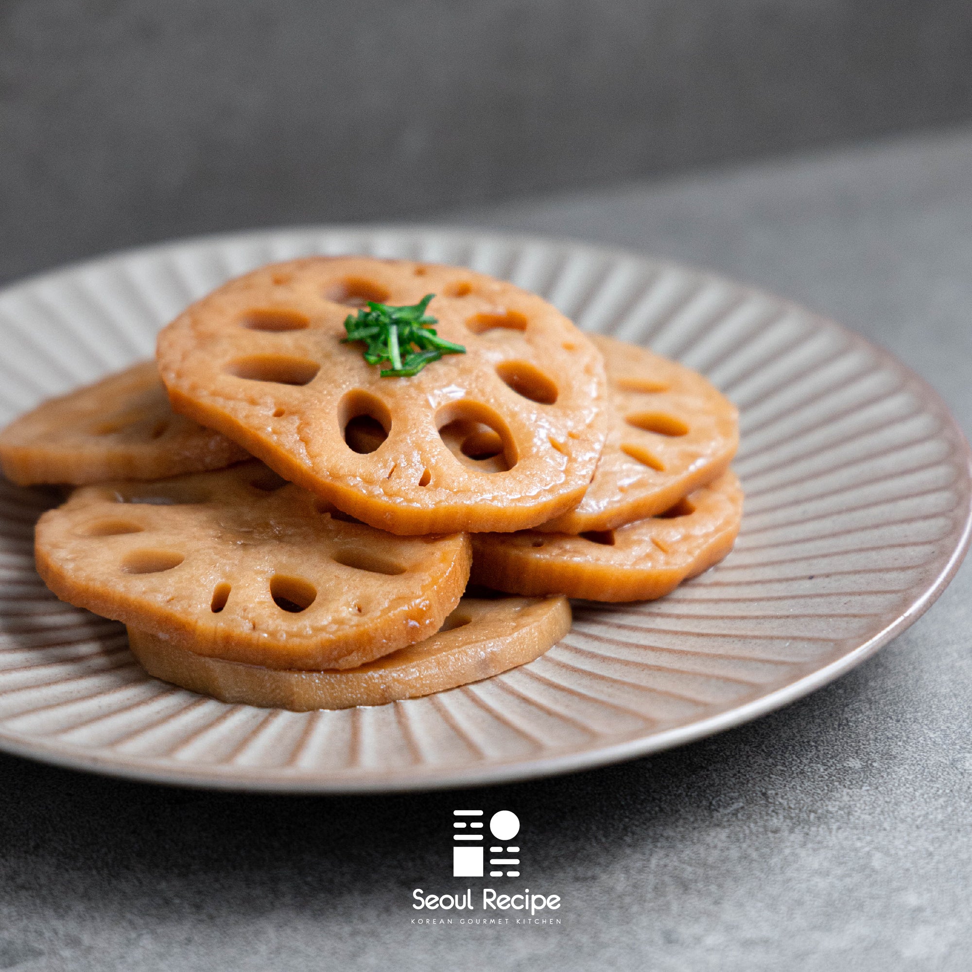 [Seoul Recipe] Lotus Roots 연근 조림 (150g)